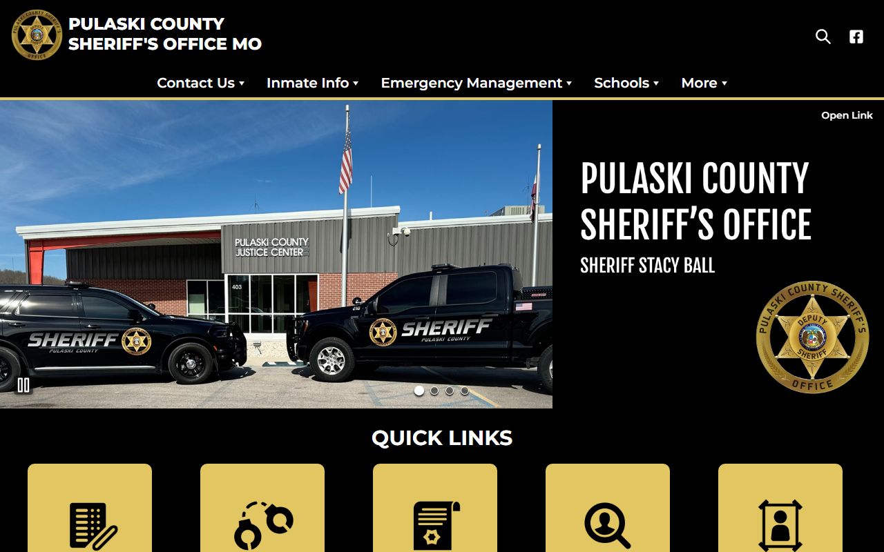 Pulaski County court records sheriff app public safety links